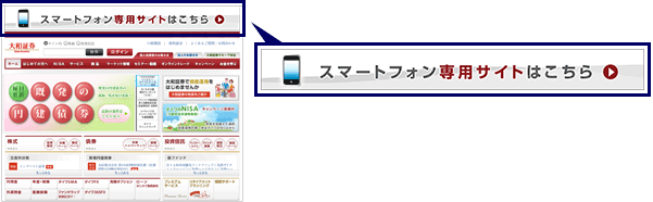 スマートフォンサイトへのアクセス方法