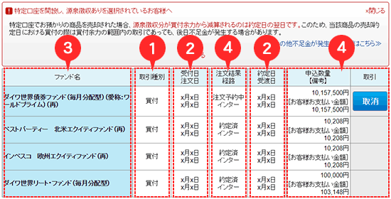 注文・約定照会