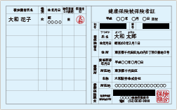 健康保険証（紙型健康保険証）