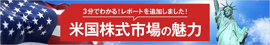 米国株式市場の魅力