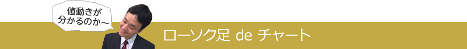 ローソク足 de チャート