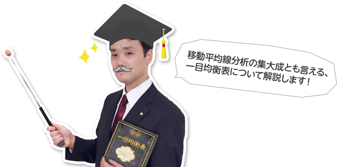 移動平均線分析の集大成とも言える、一目均衡表について解説します！