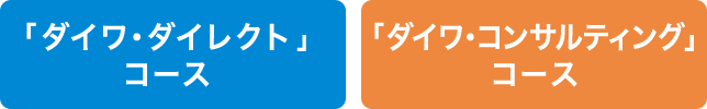 「ダイワ・ダイレクト」コース、「ダイワ・コンサルティング」コース